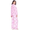 Casual Nights Women's Long Sleeve Rayon Button Down Pajama Set - 4 of 4