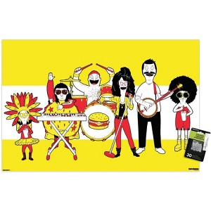 Trends International Bob's Burgers - Burgers and Fries Unframed Wall Poster Prints - 1 of 4