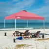 EAGLE PEAK 10x10 Pop Up Canopy Instant Tent w/ 4 Weight Bags - 2 of 4