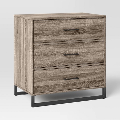 Mixed Material 3 Drawer Dresser Room Essentials Target