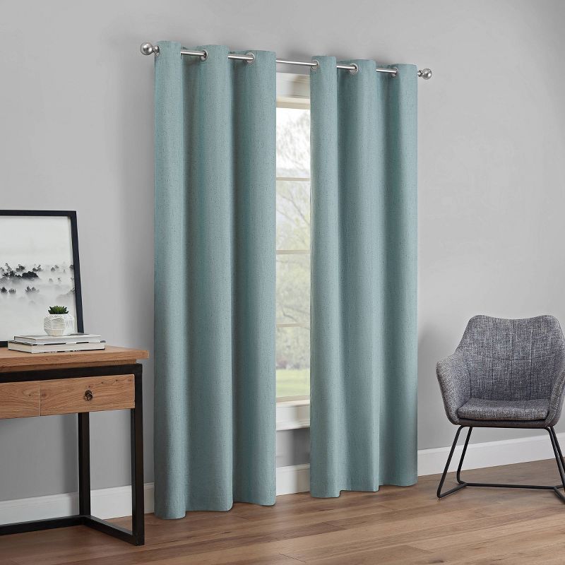 1pc Blackout Windsor Curtain Panel - Eclipse, 4 of 17