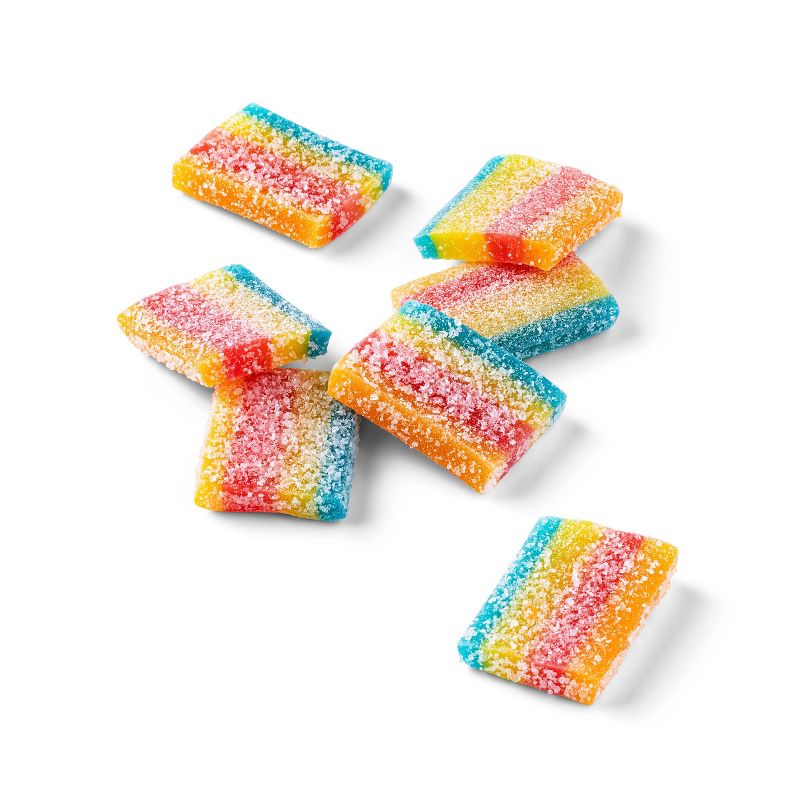Sour Rainbow Belts Gummy Candy Bag - 6oz - Favorite Day&#8482;, 2 of 4