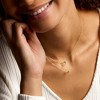 Pure Collection by Ross-Simons Italian 14kt Yellow Gold Heart Double Necklace - 3 of 4