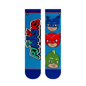Odd Sox, Pj Masks Split, Funny Novelty Socks, Large - 1 of 4