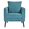 NicBex Modern Mid Century Accent Chair Armchair with Wooden Legs & Anti-Slip Pads Capacity for Living Room/Bedroom/Office - 2 of 4