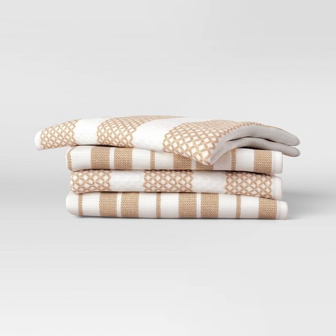 5pk Cotton Assorted Kitchen Towels - Threshold™ : Target