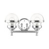 Livex Lighting Oldwick 2 - Light Vanity in  Polished Chrome - 4 of 4