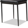 Set of 4 Armand Modern and Contemporary Faux Leather Upholstered Dining Chairs - Baxton Studio - 2 of 4