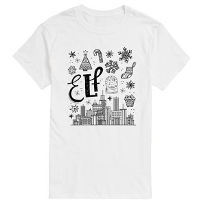 Men's - Elf - Doodle Logo Short Sleeve Graphic T-Shirt - 1 of 4