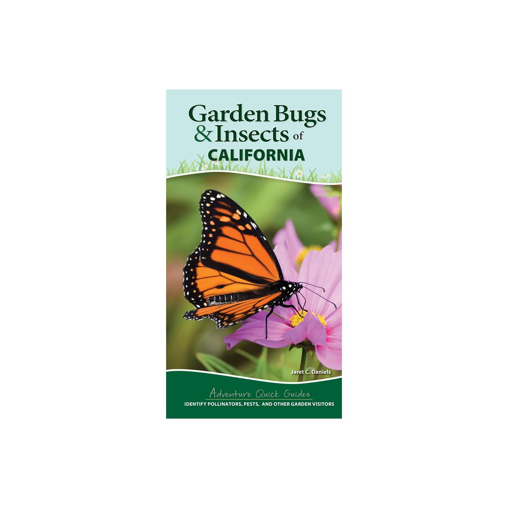 Garden Bugs & Insects of California - (Adventure Quick Guides) by Jaret C Daniels (Spiral Bound)