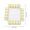 Unique Bargains Stripe Pool Hammock Lounger 1 Set - 4 of 4