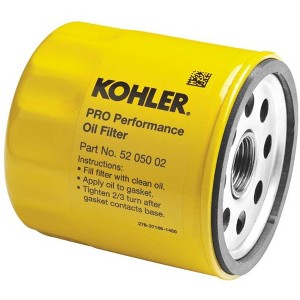 Kohler Genuine OEM Oil Filters for M18-24500 Lawn Mower - 52 050 02-S - 1 of 1