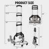 Stair Climbing Cart, Portable Hand Truck Utility Dolly Aluminum Trolle - 4 of 4