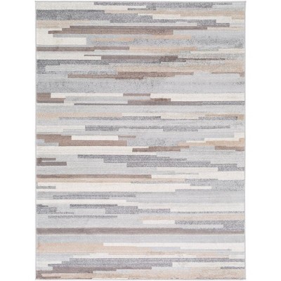 Mark & Day Orvelte Woven Indoor Area Rugs Medium Gray/Tan/White