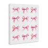 Stupell Industries Pink Bows Rows Canvas Wall Art - 3 of 4