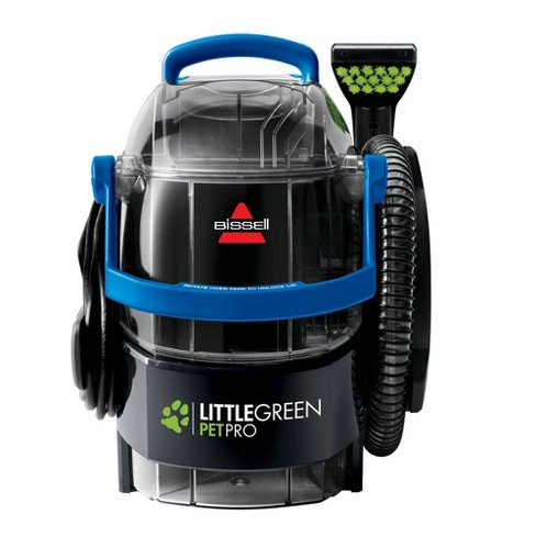 Bissell Little Green Pet Deluxe Portable Carpet Cleaner and Car/Auto  Detailer, 3353, Gray/Blue