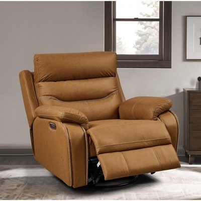 NicBex Recliner Chair Rocking Chair Swivel Chair with 240 Degree with 2 OKIN Motor Sofa Chair Recliner for Living Room
