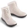 Collections Etc Quilted Zip-front Boots Wide Widths - 2 of 3