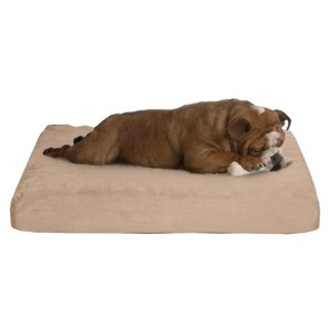 Pet Adobe Orthopedic Memory Foam Dog Bed - Tan - 1 of 4