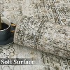 Runner Washable Vintage Floral Entryway Rug Soft Low Pile Non-Slip Non-Shedding Oriental Distressed Rug Hallway Laundry - 3 of 4
