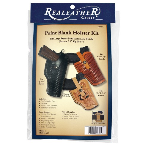Realeather Leathercraft Kit-point Blank Holster : Target