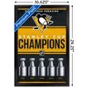 Trends International NHL Pittsburgh Penguins - Champions 23 Framed Wall Poster Prints - 3 of 4