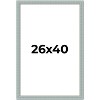 PosterPalooza | Refined Blue Picture Frame - UV Acrylic, Foam Board Backing, Hanging Hardware - 2 of 4
