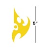 JINX Inc. StarCraft II 5"x5" Die Cut Vinyl Decal Sticker: Protoss, Yellow - 3 of 3