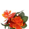 Unique Bargains Artificial Plants 3-Piece Spiral Lotus Plastic 4.33"x4.33"x4.33" 1 Pcs - 4 of 4