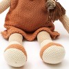 Ruvalino Baby and Toddler Learning Toys 100% Handcrafted Cotton Knitted Soft Princess Plush Toy, Multi, 19"*16"*1" - 4 of 4