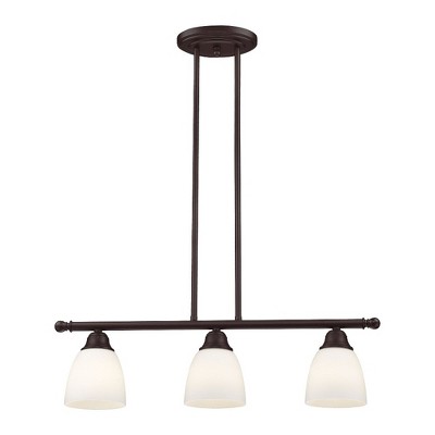 Livex Lighting Somerville 3 - Light Chandelier in  Bronze