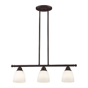Livex Lighting Somerville 3 - Light Chandelier in  Bronze - 1 of 4