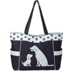 The Lakeside Collection Quilted Cat, Dog or Paw Print Tote - 2 of 4
