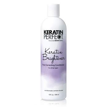 Keratin Perfect Keratin Brightener Tone Correcting Conditioner - Conditioner for Color Treated Hair - 12 oz