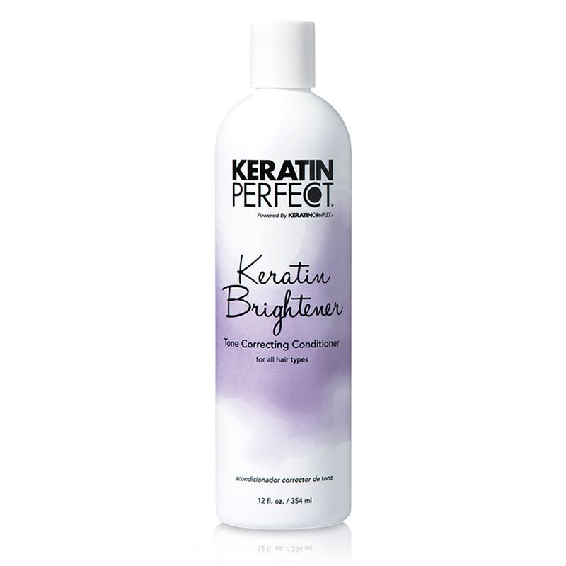 Keratin Perfect Keratin Brightener Tone Correcting Conditioner - Conditioner for Color Treated Hair - 12 oz, 1 of 8