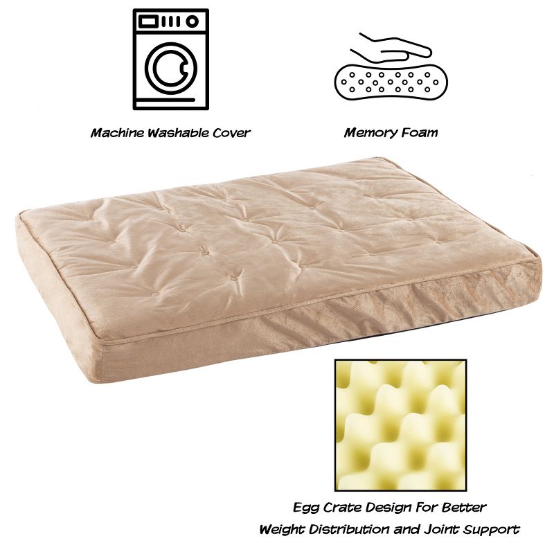 PETMAKER Egg Crate Memory Foam Pet Bed - 37 x 24, 3 of 9