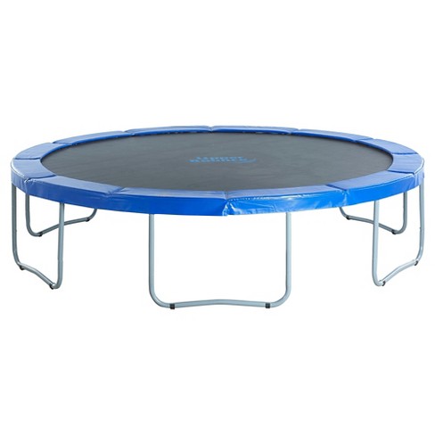 Upper Bounce 14 Round Trampoline With Blue Safety Pad Target