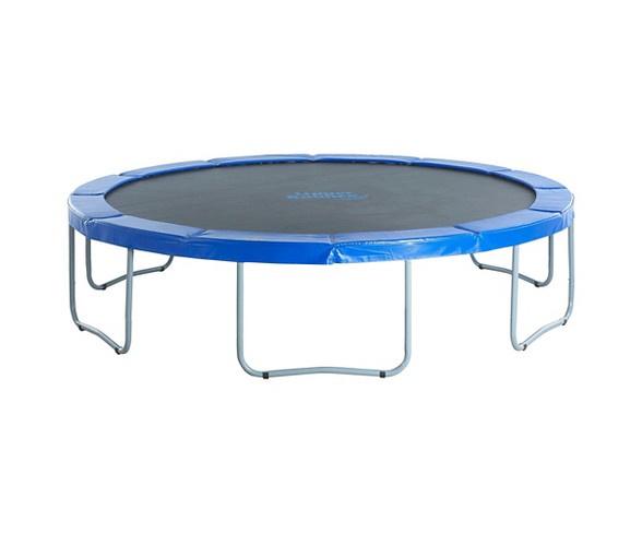 Upper Bounce&#174; 12' Round Trampoline With Blue Safety Pad