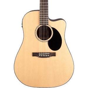 Jasmine JD-36CE Dreadnought Acoustic-Electric Guitar Natural - 1 of 2