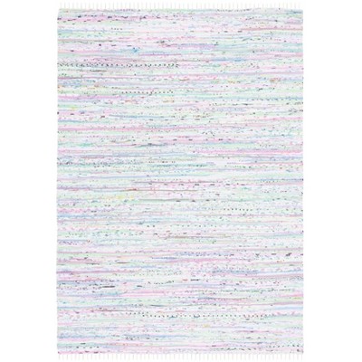 Rag Area Rug RAR125 Hand Woven Area Rug - Safavieh