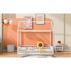 Twin Size Metal House Bed with Fence and Door - 4 of 4