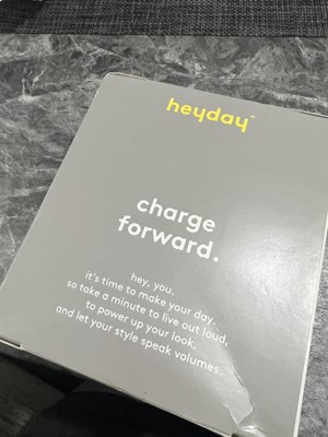 Qi 2-in-1 Wireless Charger - Heyday™ Night Gray : Target