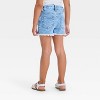 Toddler Girls' Floral Embroidered Shorts - Cat & Jack™ Light Wash - 2 of 4