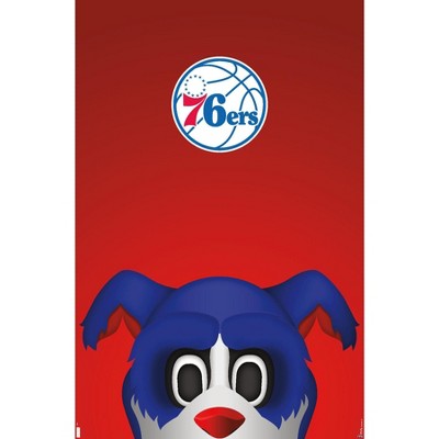 Trends International NBA Philadelphia 76ers - S. Preston Mascot ...