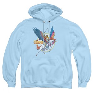 She Ra  And Swiftwind Adult Pull-Over Hoodie - 1 of 4