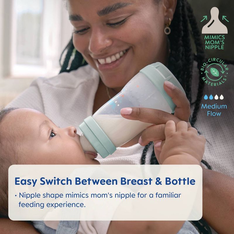 MAM Easy Start Anti-Colic Baby Bottles 2m+ - 9oz/3pk - Girl, 6 of 13