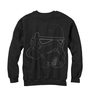 Men's Star Wars Stormtrooper Outline Sweatshirt - 1 of 3