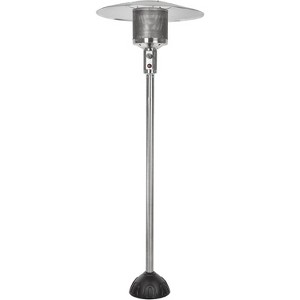 Fire Sense 61445 Natural Gas Patio Heater 45,000 BTU With Electric Ignition System For Residential - Stainless Steel - 1 of 4
