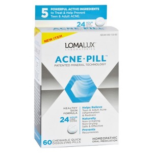 Loma Lux Laboratories - Acne Pill - Chewable - Quick Dissolving - 60 Count - 1 of 2