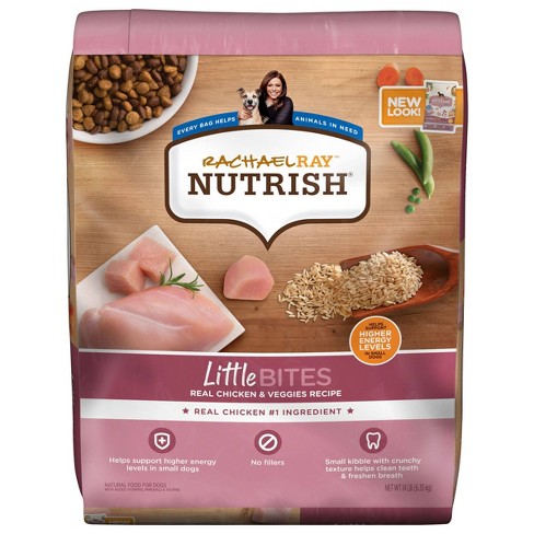 Rachael Ray Nutrish LittleBites Real Chicken & Vegetable Recipe Small Dogs Super Premium Dry Dog Food - image 1 of 4